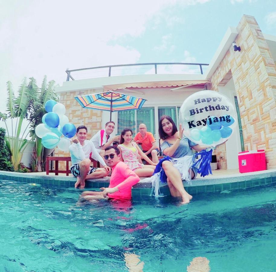 Rocky Party Pool Villa Huahin 3 Bedrooom With Bbq & Karaoke Luaran gambar